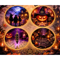 Combo Terror Halloween: 4 Herramientas de Protección Energética Combo Terror Halloween: 4 Herramientas de Protección Energética